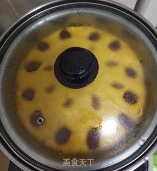 小米南瓜红枣发糕的做法步骤：8