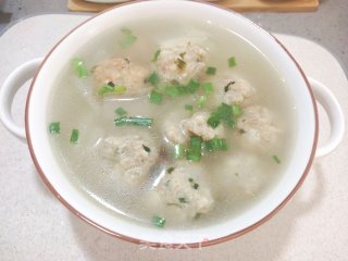 豆腐肉丸冬瓜汤的做法步骤：12