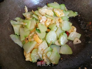 佛手瓜炒鸡蛋的做法步骤：12