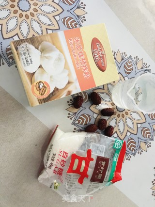 红枣蒸米糕#初冬甜品#的做法步骤：1