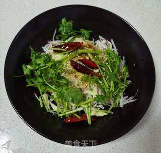 凉拌水萝卜的做法步骤：9
