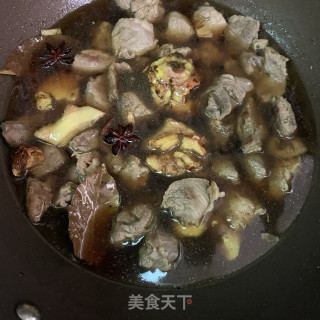 白萝卜焖羊肉的做法步骤：7