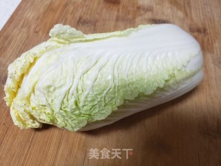 醋溜白菜丝的做法步骤：1