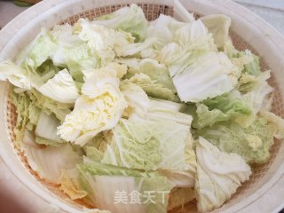 白菜炖粉条的做法步骤：5