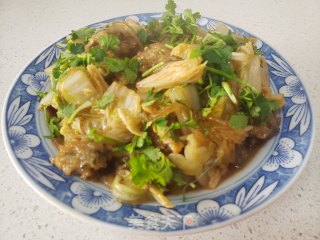 白菜炖粉条的做法步骤：7