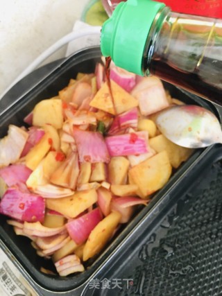 圆葱炒土豆片的做法步骤：8