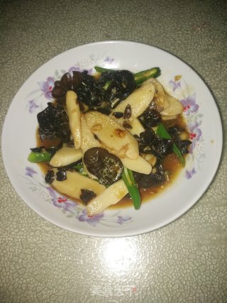 山药炒木耳的做法步骤：12