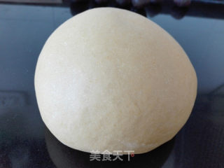 南瓜豆沙包（一次发酵）的做法步骤：1