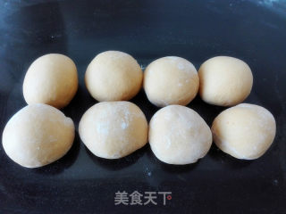 南瓜心形花卷（一次发酵）的做法步骤：2