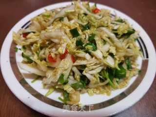 凉拌白菜丝的做法步骤：9