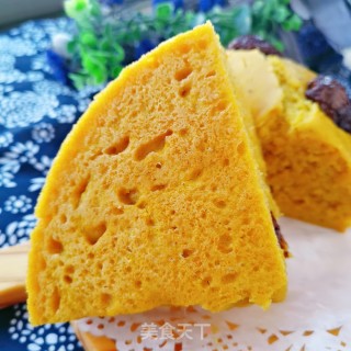 南瓜发糕的做法步骤：18