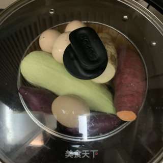 清蒸粗粮的做法步骤：6