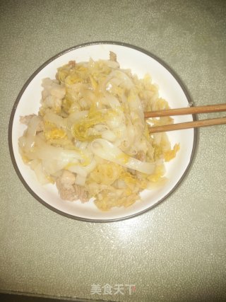 酸菜炒米粉的做法步骤：8