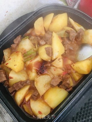 土豆烧牛肉的做法步骤：9