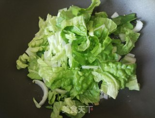 胡萝卜白菜咸米饭的做法步骤：3
