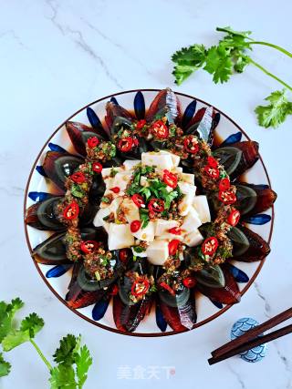 皮蛋拌豆腐的做法步骤：8