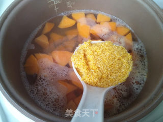山芋小米粥的做法步骤：6