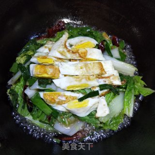 白菜鸡蛋煲的做法步骤：12
