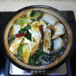 白菜鸡蛋煲的做法步骤：15