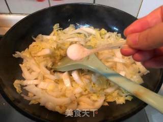 蟹粉烂糊白菜的做法步骤：2