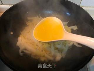 蟹粉烂糊白菜的做法步骤：3