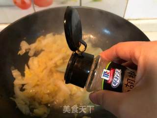 蟹粉烂糊白菜的做法步骤：4