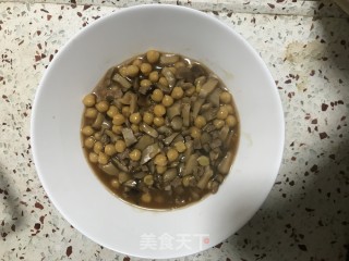 肉丁焖鹰嘴豆的做法步骤：8
