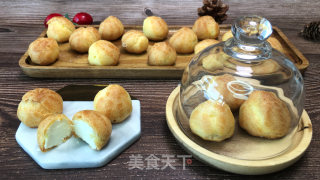 简单迷你小泡芙，香浓可口，一口一个真过瘾，小巧又可爱。的做法步骤：14
