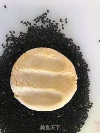 黑芝麻南瓜饼的做法步骤：6