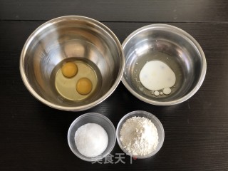 全蛋海绵蛋糕的做法步骤：1