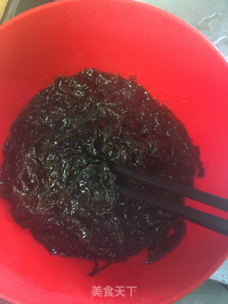 蒸紫菜肉丸的做法步骤：3