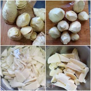 龙骨煲冬笋胡萝卜汤的做法步骤：2