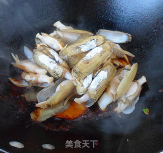 辣炒蛏子的做法步骤：6