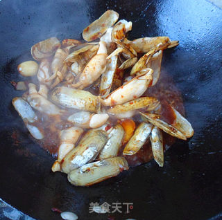 辣炒蛏子的做法步骤：7