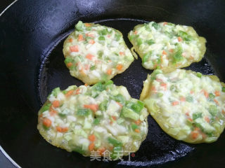 青椒孜然饼的做法步骤：8