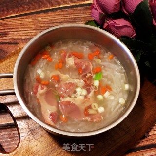 宣威火腿萝卜汤的做法步骤：10