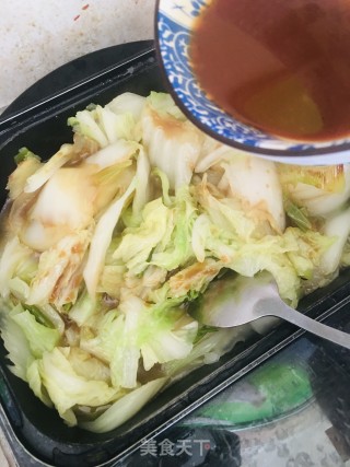 醋溜白菜的做法步骤：7