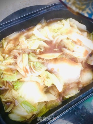 醋溜白菜的做法步骤：8