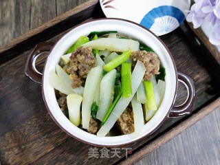牛肉丸子炖萝卜的做法步骤：14