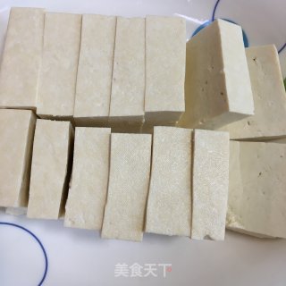 肉末豆腐烧白菜的做法步骤：2