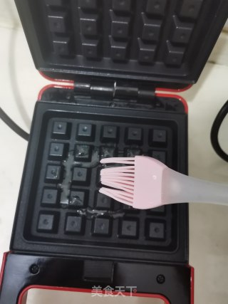 自制华夫饼的做法步骤：4