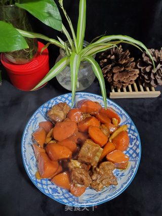 排骨烧胡萝卜的做法步骤：7