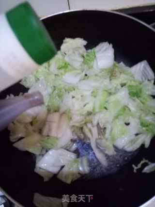 醋溜白菜的做法步骤：4
