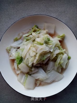 醋溜白菜的做法步骤：5