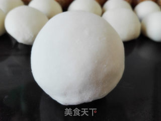 糯米馅花样包子（一次发酵）的做法步骤：5