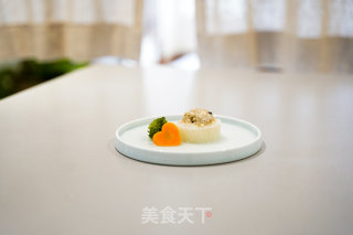 节气食养|清蒸白玉酿的做法步骤：8