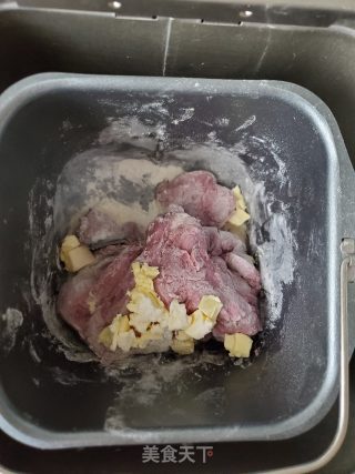紫薯吐司面包的做法步骤：6