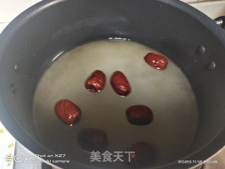 南瓜糯米红枣小汤圆的做法步骤：7