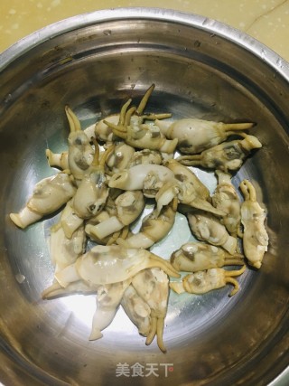 白灼蛏子的做法步骤：4
