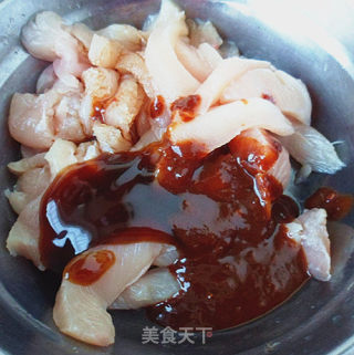 自制炸鸡柳的做法步骤：3